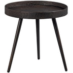 BOUNDS bijzettafel M hout/metaal antiek goud 41 x 41 cm