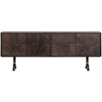lade dressoir mangohout walnoot