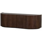 SENSE dressoir 4-deurs mangohout walnoot