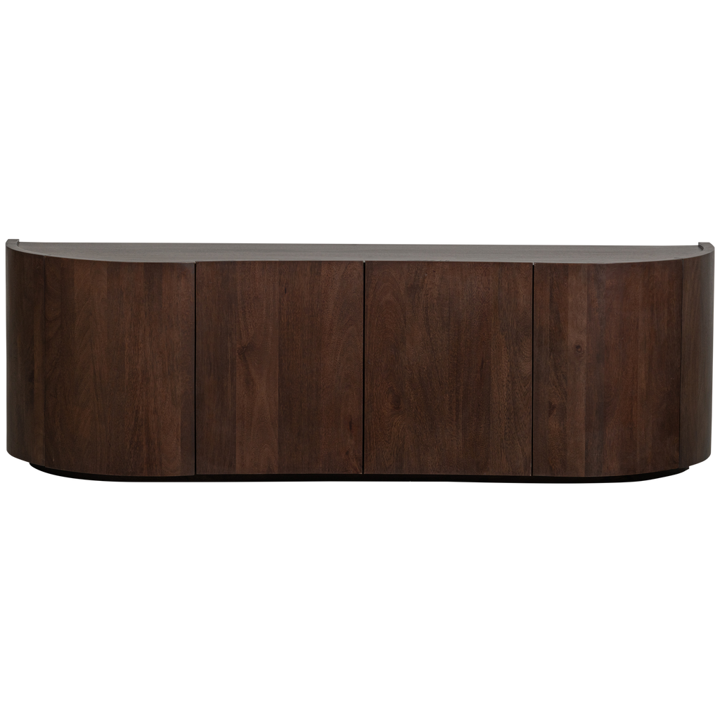 SENSE dressoir 4-deurs mangohout walnoot