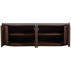 SENSE dressoir 4-deurs mangohout walnoot