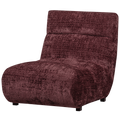 OBSERVE fauteuil aubergine