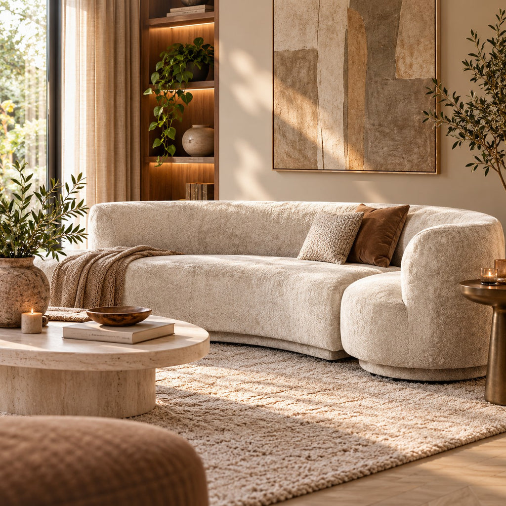 BANKJE + FAUTEUIL + POEF (COMBI)