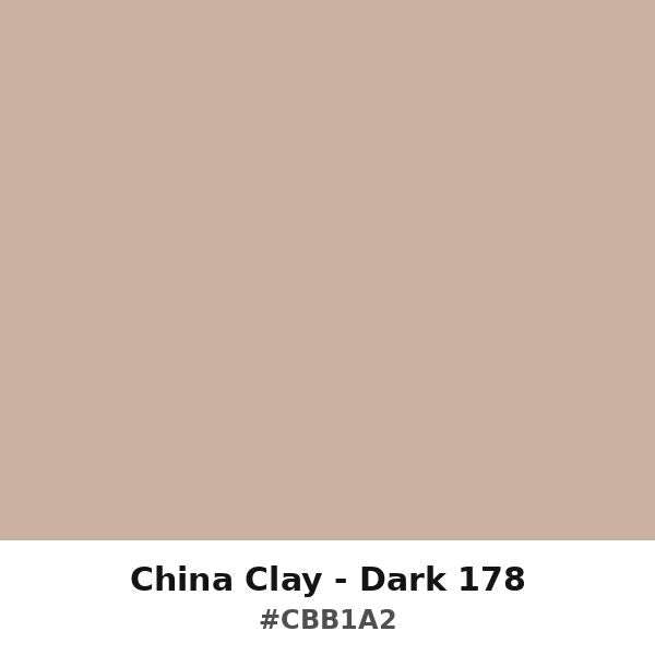 China Clay - Dark 178