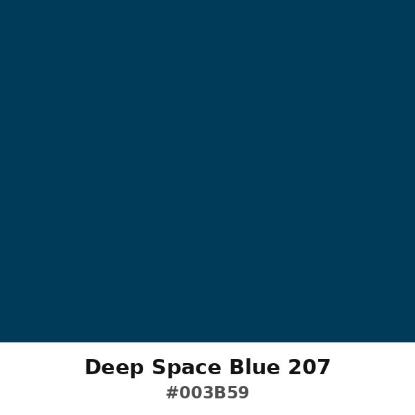 Deep Space Blue 207