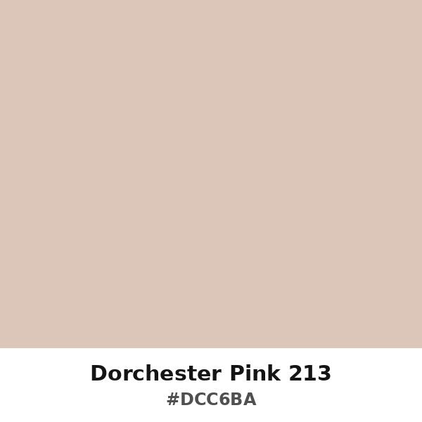 Dorchester Pink 213