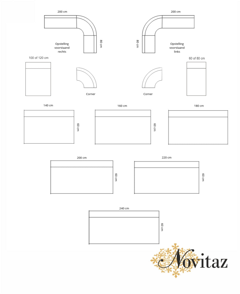 Eetbank Lola