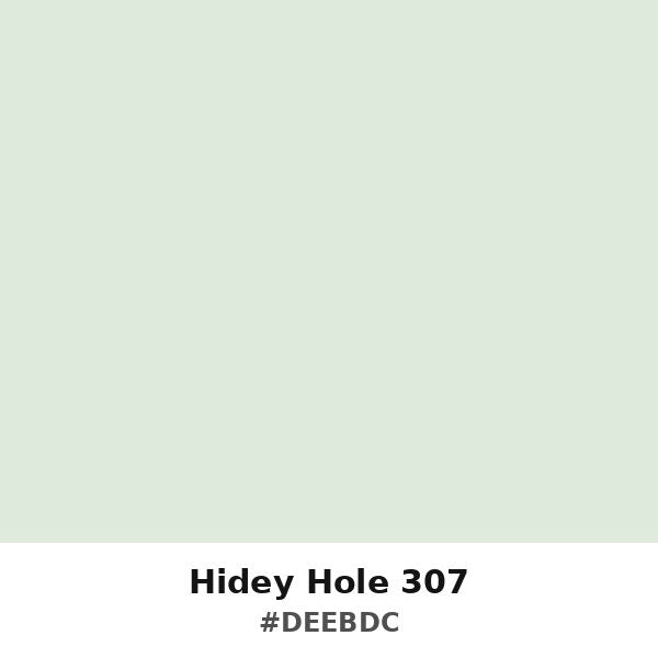 Hidey Hole 307