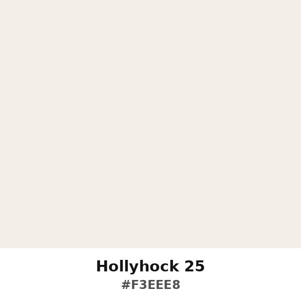 Hollyhock 25