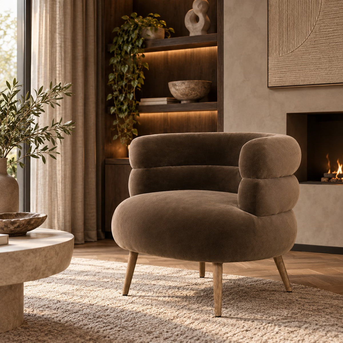 Nelly bontfauteuil