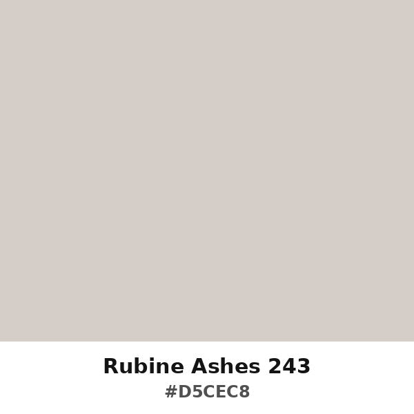 Rubine Ashes 243