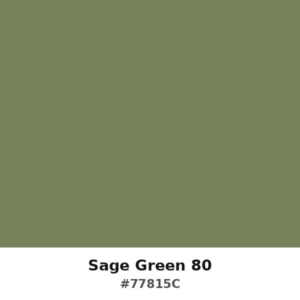 Sage green 80