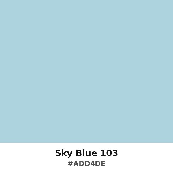 Sky Blue 103
