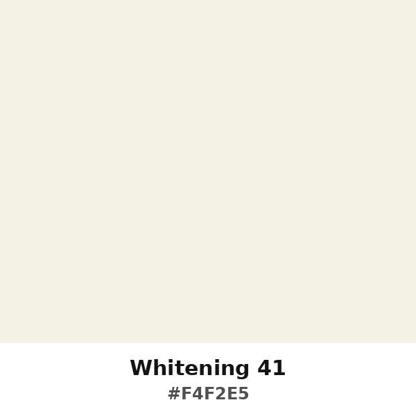 Whitening 41